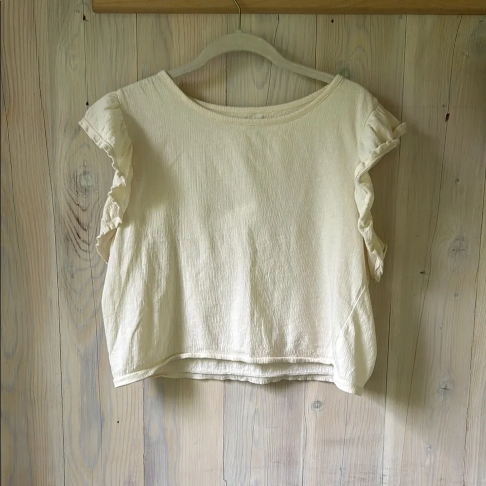 Gap Kids Cream Top Size 12